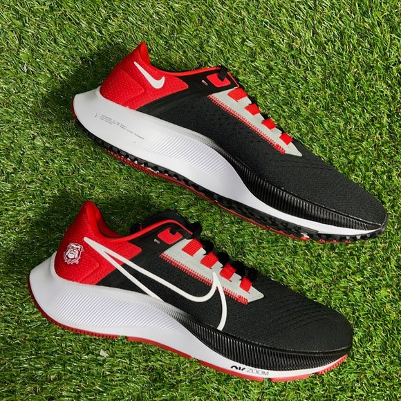 Nike Zoom Pegasus 38 Georgia Bulldogs UGA Dawgs Shoes Mens DJ0828-001 NEW - Picture 7 of 16